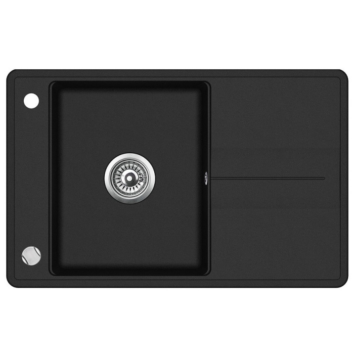 Aquasanita - Helika Bella 780.0E black metallic