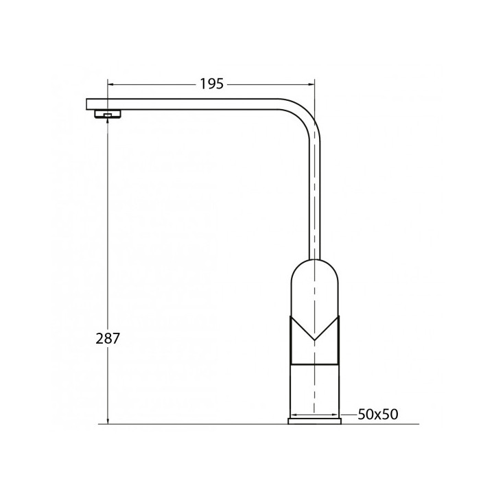 Aquasanita - Helika Signa 2083 black metallic