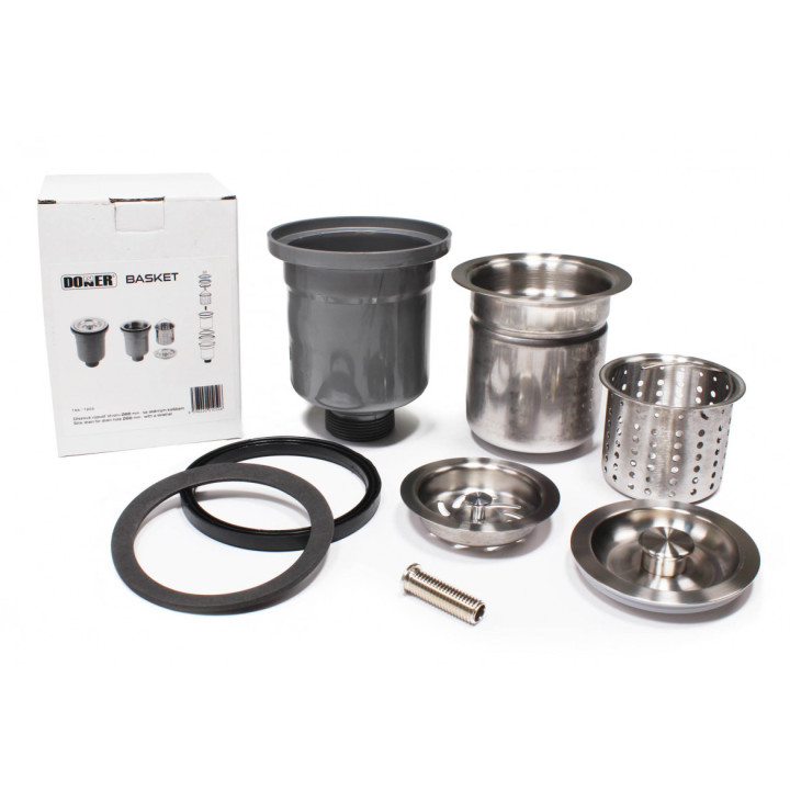 Donner BASKET Lesklý chrom