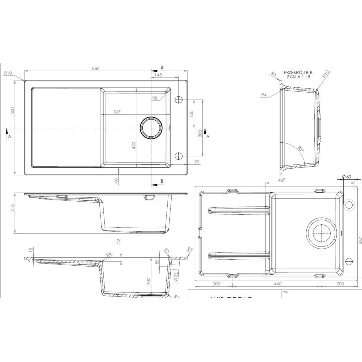 Axis Tramontana 860.0E Moonlight grey
