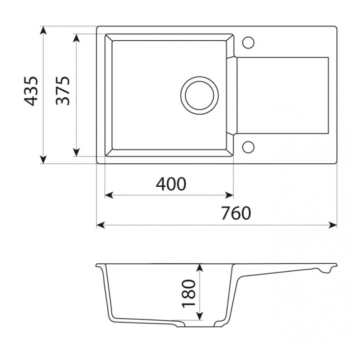 Reginox Mini Amsterdam 760.0