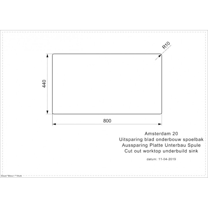 Reginox Amsterdam 860.2 Black silvery