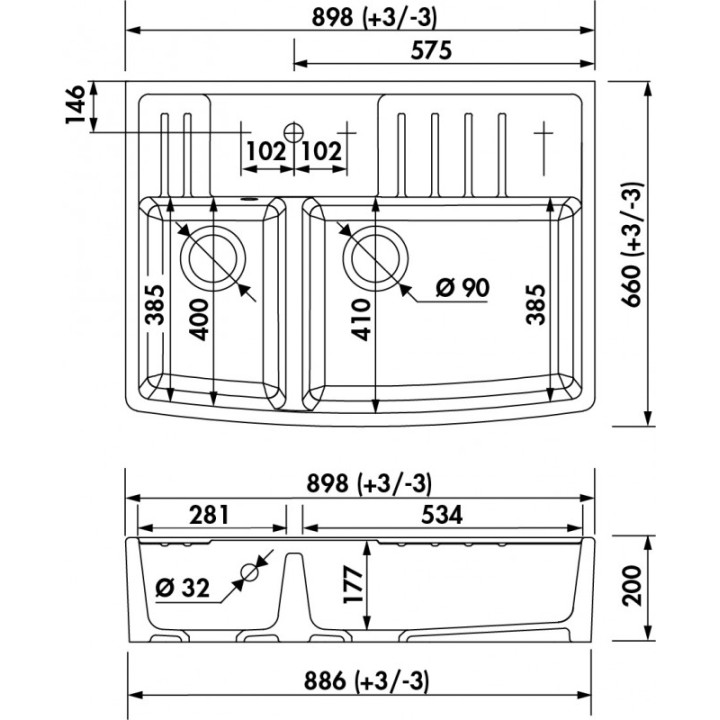 Chambord Berlioz 900.2 Bílá