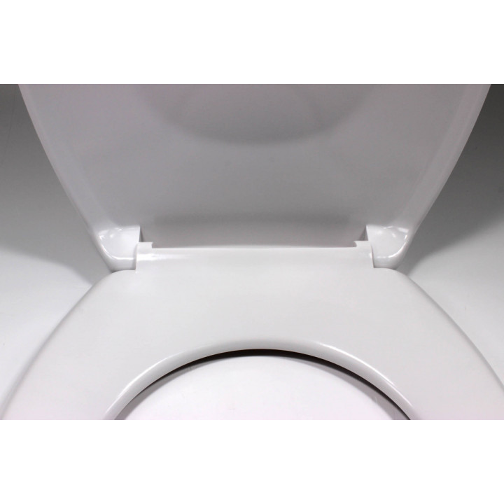 Schütte BÍLÉ | Duroplast, bez Soft Close