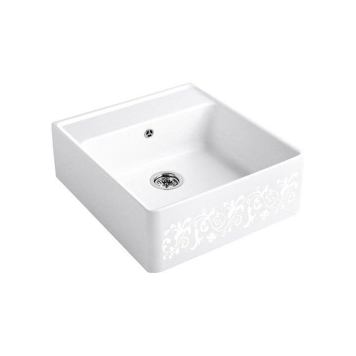 Villeroy & Boch Single 595 White Pearl Bílá keramika Pearl