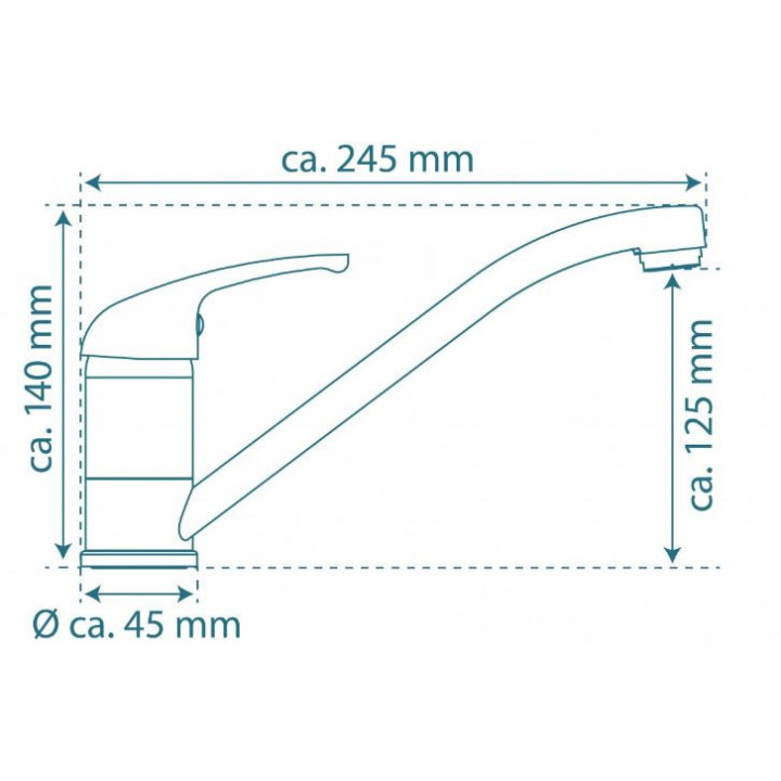 Eisl Athos Plus lesklý chrom