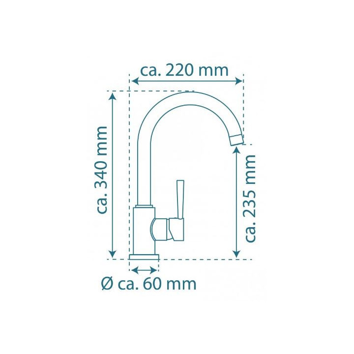 Eisl Cornwall kartáčovaný nerez