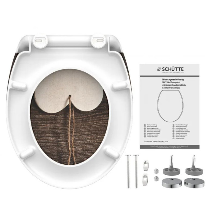 Schütte WOOD HEART | Duroplast, Soft Close