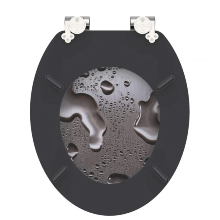 Schütte GREY STEEL | MDF, Soft Close