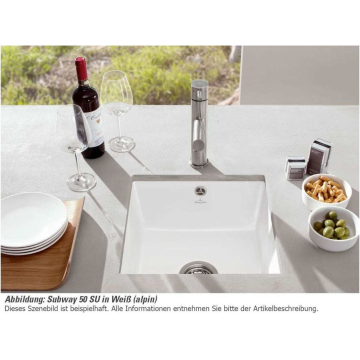 Villeroy & Boch Subway 440 Bílá keramika