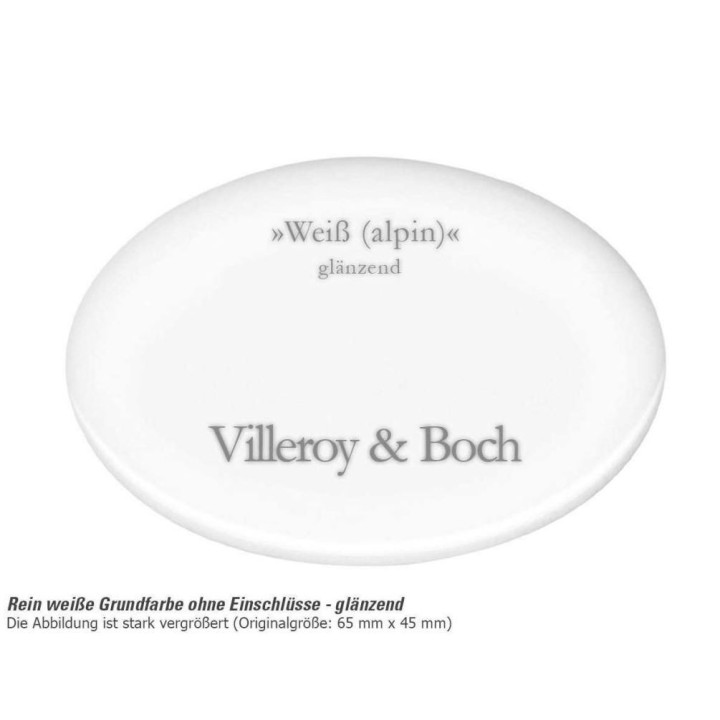 Villeroy & Boch Single 595 Matná černá / Ebony