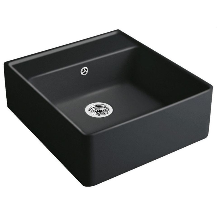 Villeroy & Boch Single 595 Lesklá černá / Chromite glossy