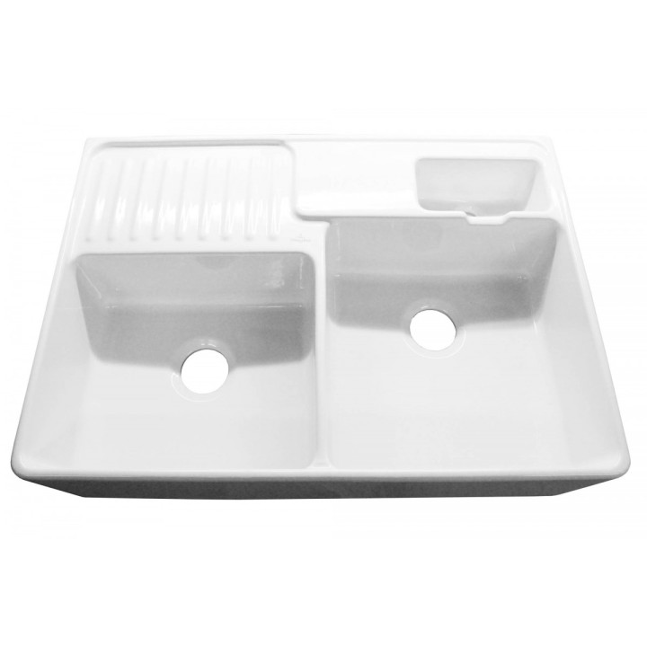 Villeroy & Boch Double 895.2 Bílá keramika