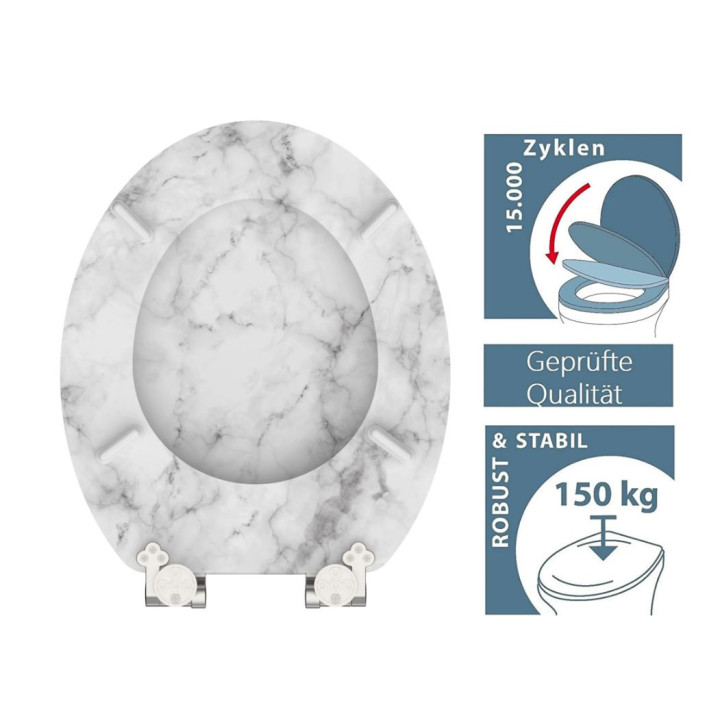 Schütte  MARMOR STONE | MDF, Soft Close