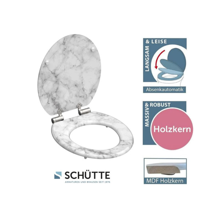 Schütte  MARMOR STONE | MDF, Soft Close