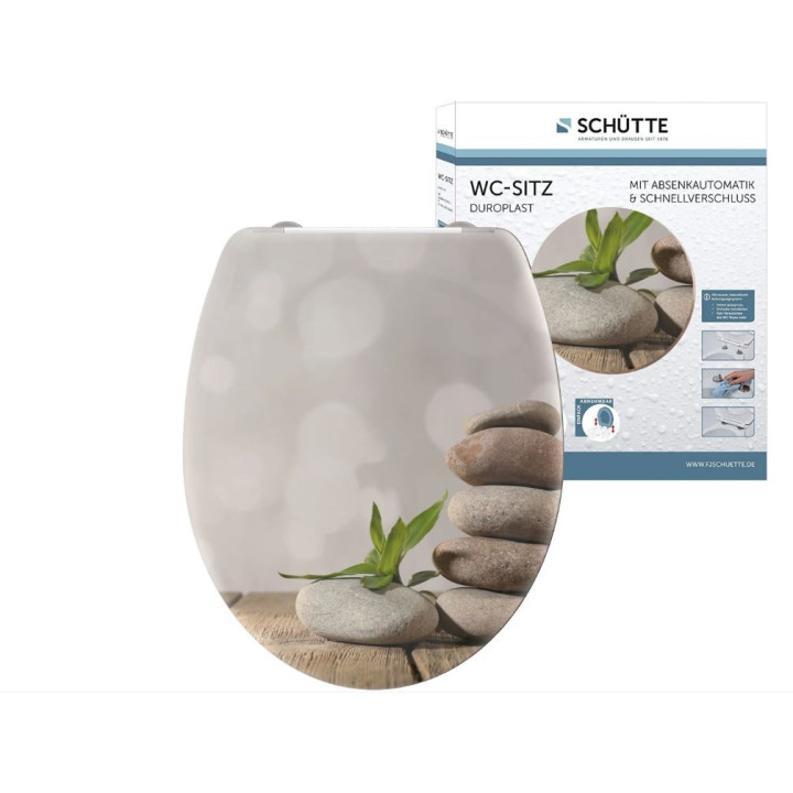 Schütte STONE PYRAMID| Duroplast, Soft Close