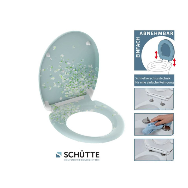 Schütte FLOWER IN THE WIND| Duroplast, Soft Close