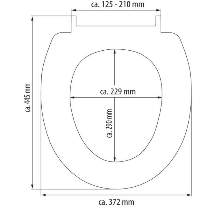 Schütte MOSAIK BLAU-ORANGE | Duroplast, Soft Close