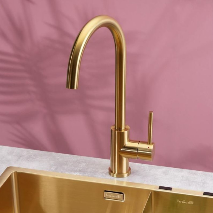 Reginox SET Miami 500 Gold + baterie Cano + příslušenství Gold