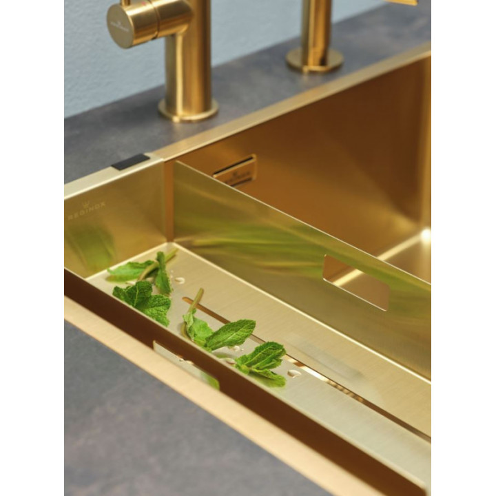 Reginox SET Miami 500 Gold + baterie Cano + příslušenství Gold