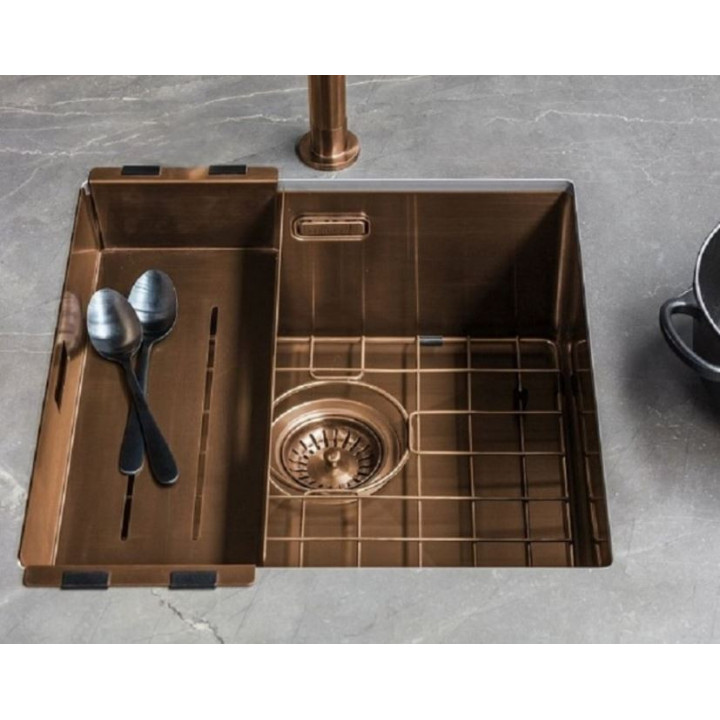 Reginox SET Miami 500 Copper + baterie Crystal + příslušenství Copper