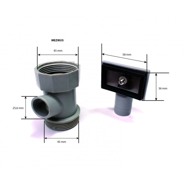 Donner Sada pro připojení přepadu Basket