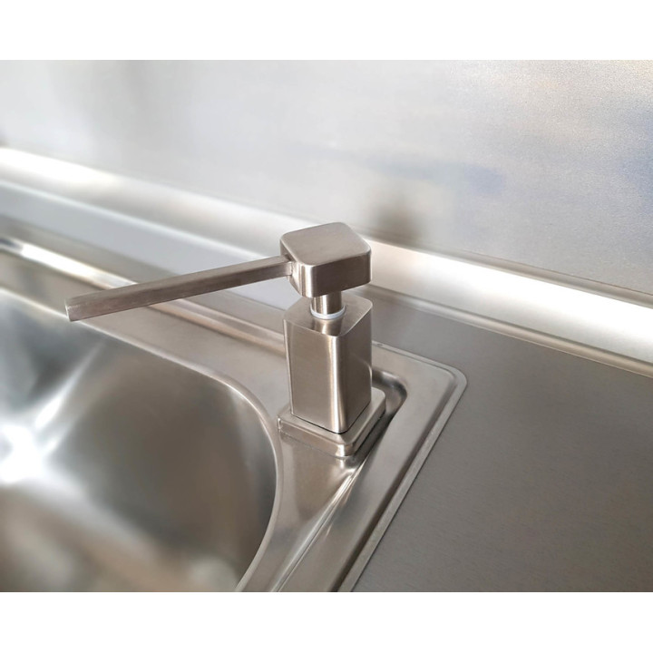 Donner TOWER Matný nerez kov