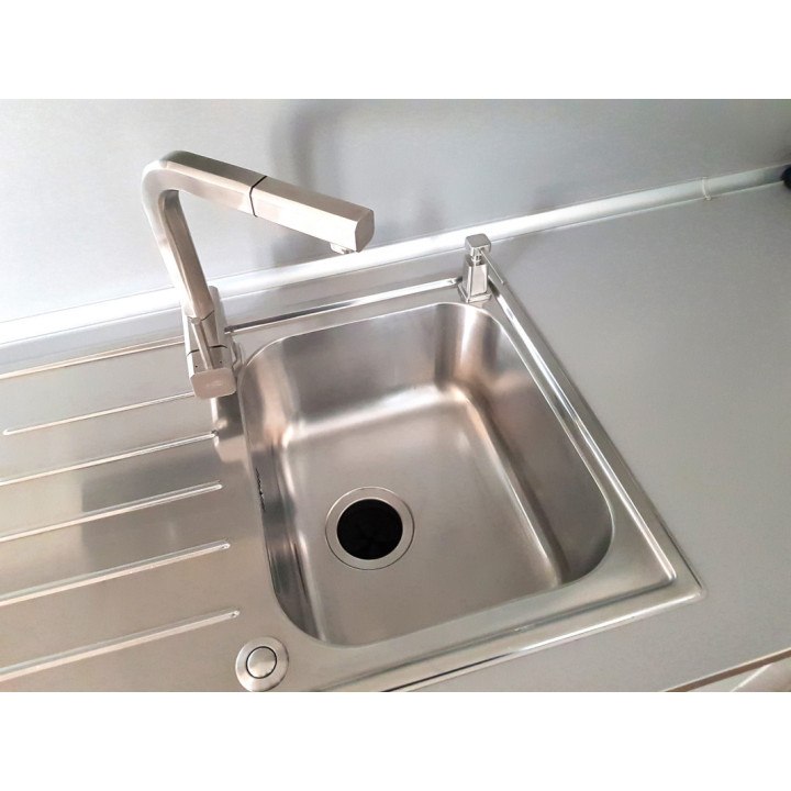 Donner TOWER Matný nerez kov