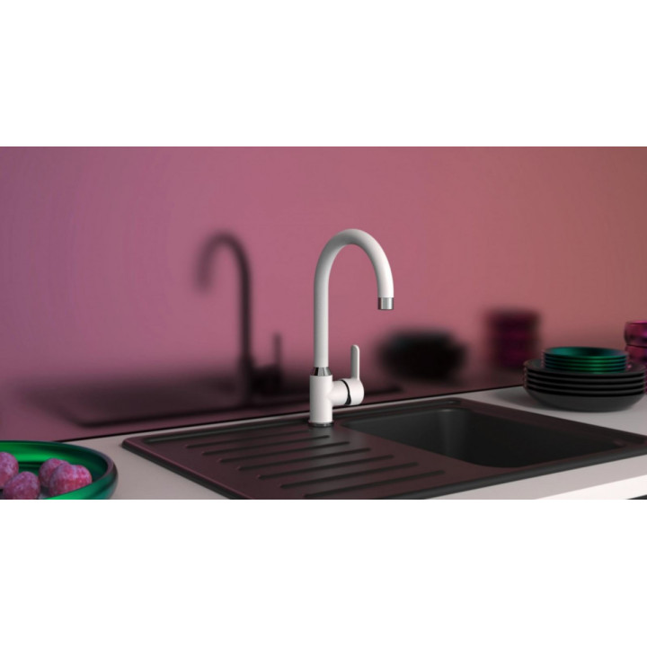 Eisl Diziani bílá / chrom