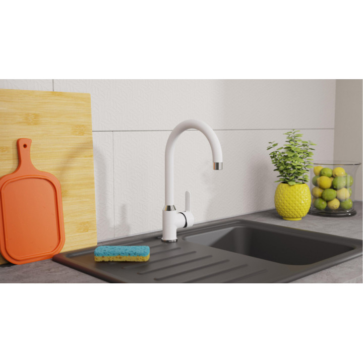 Eisl Diziani bílá / chrom