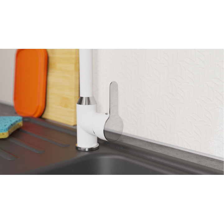 Eisl Diziani bílá / chrom