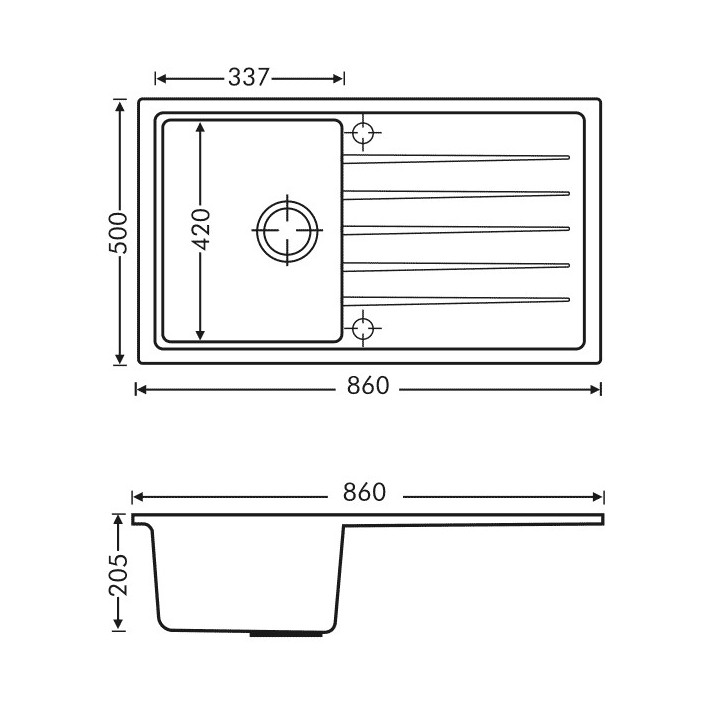 Granisil Vivaldi 860.0 Beton