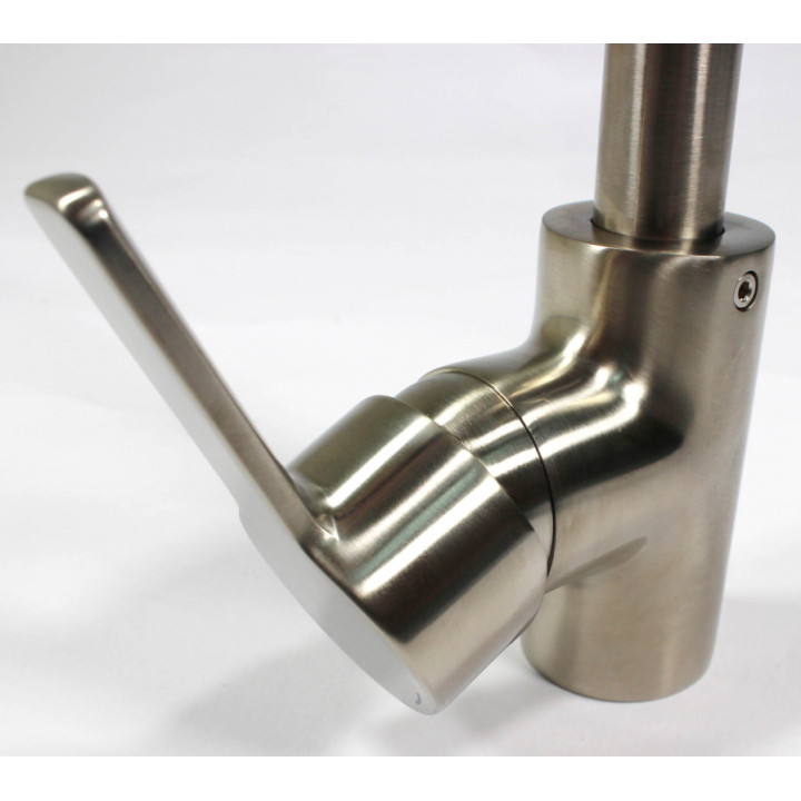 Eisl Flexo světle šedá / lesklý chrom