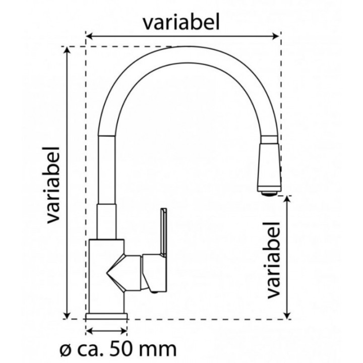 Eisl Flexo černá / nerez