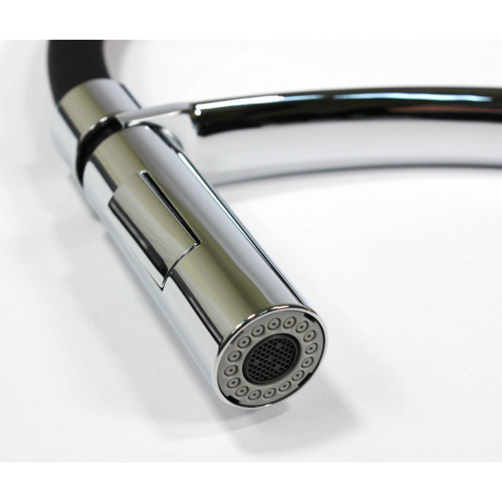 Eisl Carneo černá / lesklý chrom