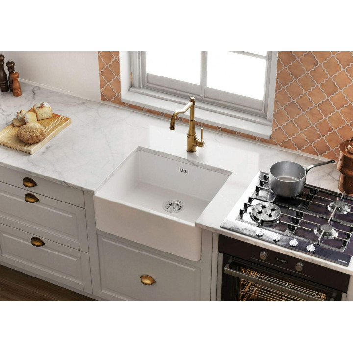 Deante Sabor 595 Bílá keramika