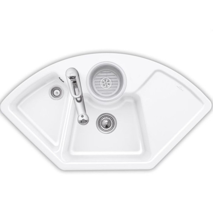 Villeroy & Boch Solo Corner 1075.20R Bílá keramika