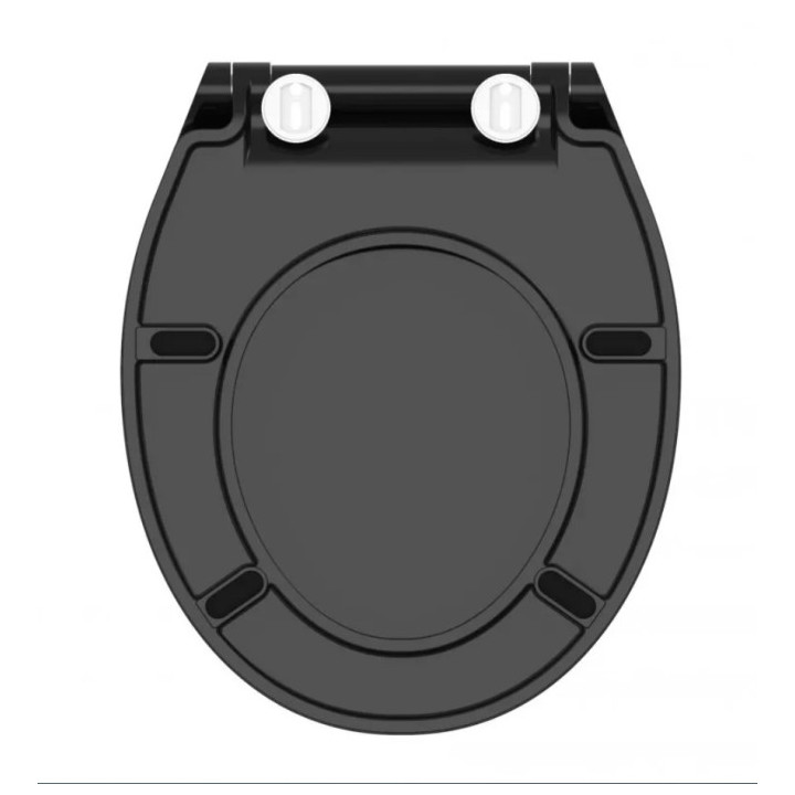 Schütte SLIM BLACK| Duroplast, Soft Close