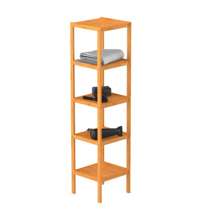 Schütte Bambusová police s 5 přihrádkami ( BMBA02-REG51 )