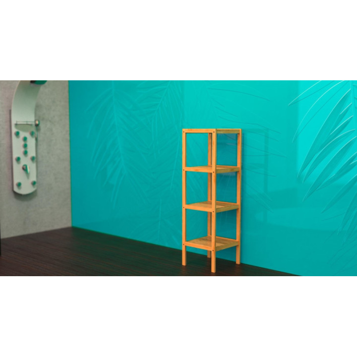 Schütte Bambusová police se 4 přihrádkami ( BMBA02-REG41 )