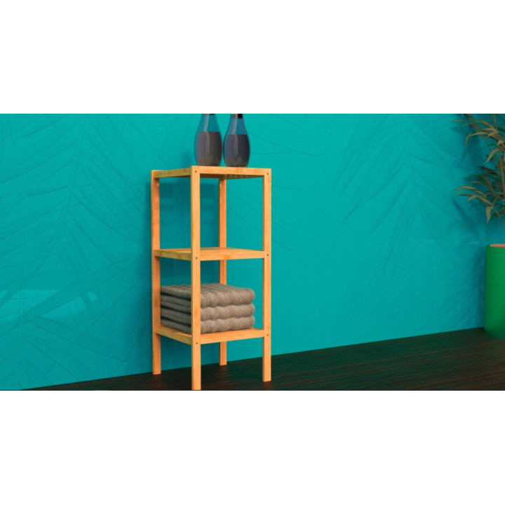 Schütte Bambusová police se 3 přihrádkami ( BMBA02-REG31 )