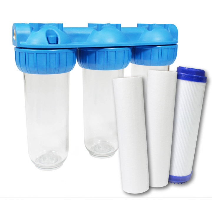 Donner set 3 stupňové filtrace TRIO (aktivní uhlík granutát)