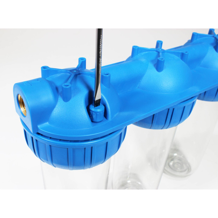 Donner set 3 stupňové filtrace TRIO (aktivní uhlík granutát)