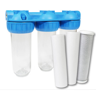 Donner set TRIO 3 stupňová filtrace (aktivní uhlík blok)