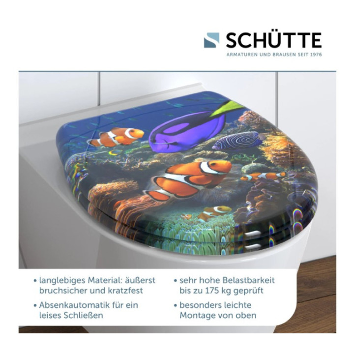 Schütte SEA LIFE | Duroplast, Soft Close