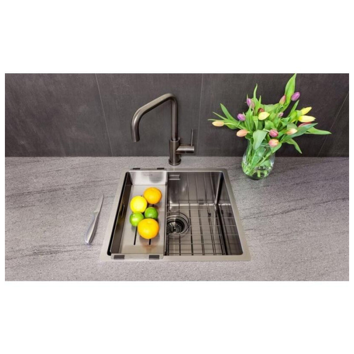 Reginox SET Miami 500 Gun metal + baterie Crystal + příslušenství