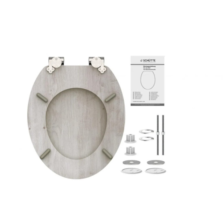 Schütte LIGHT WOOD | MDF, Soft Close