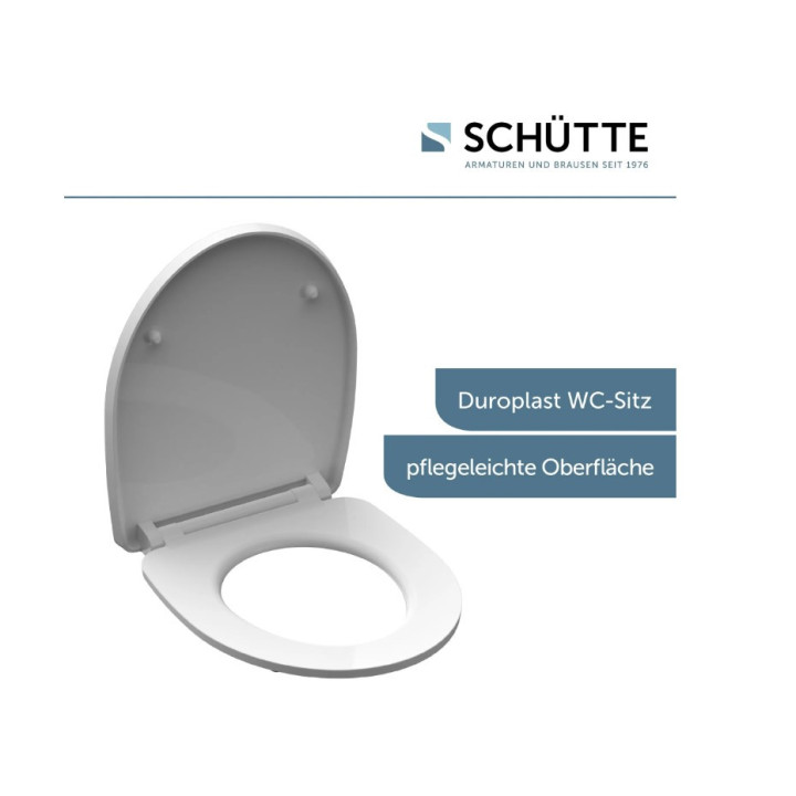 Schütte WHITE WAVE | Duroplast HG, Soft Close