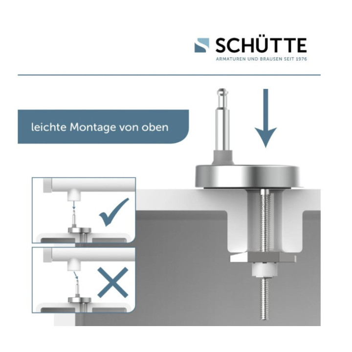 Schütte WHITE WAVE | Duroplast HG, Soft Close