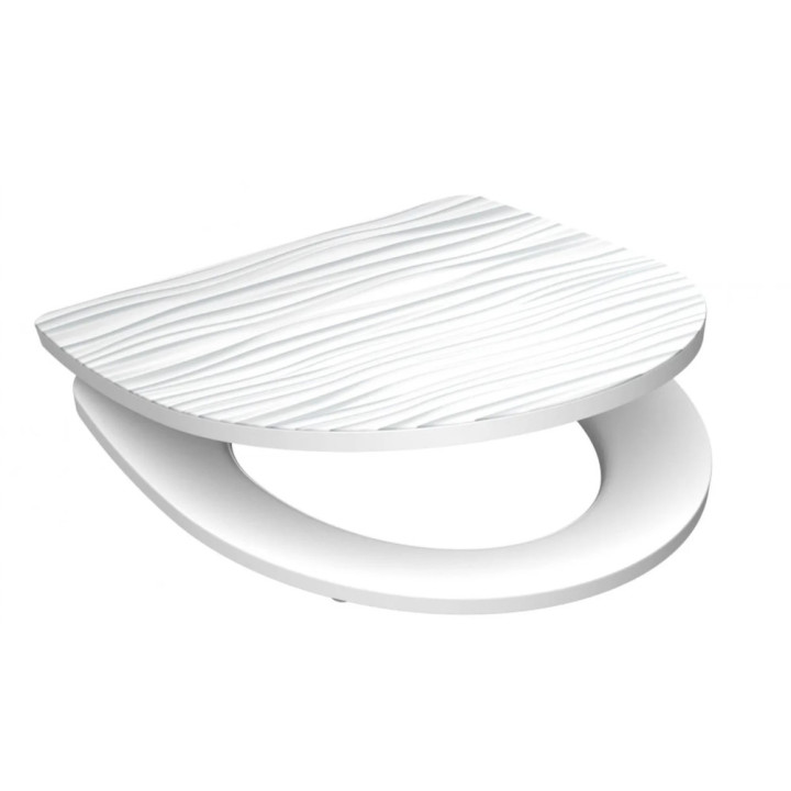 Schütte WHITE WAVE | Duroplast HG, Soft Close